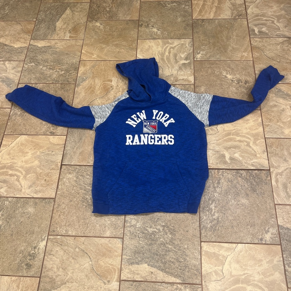 NHL New York Rangers Blue Hoodie